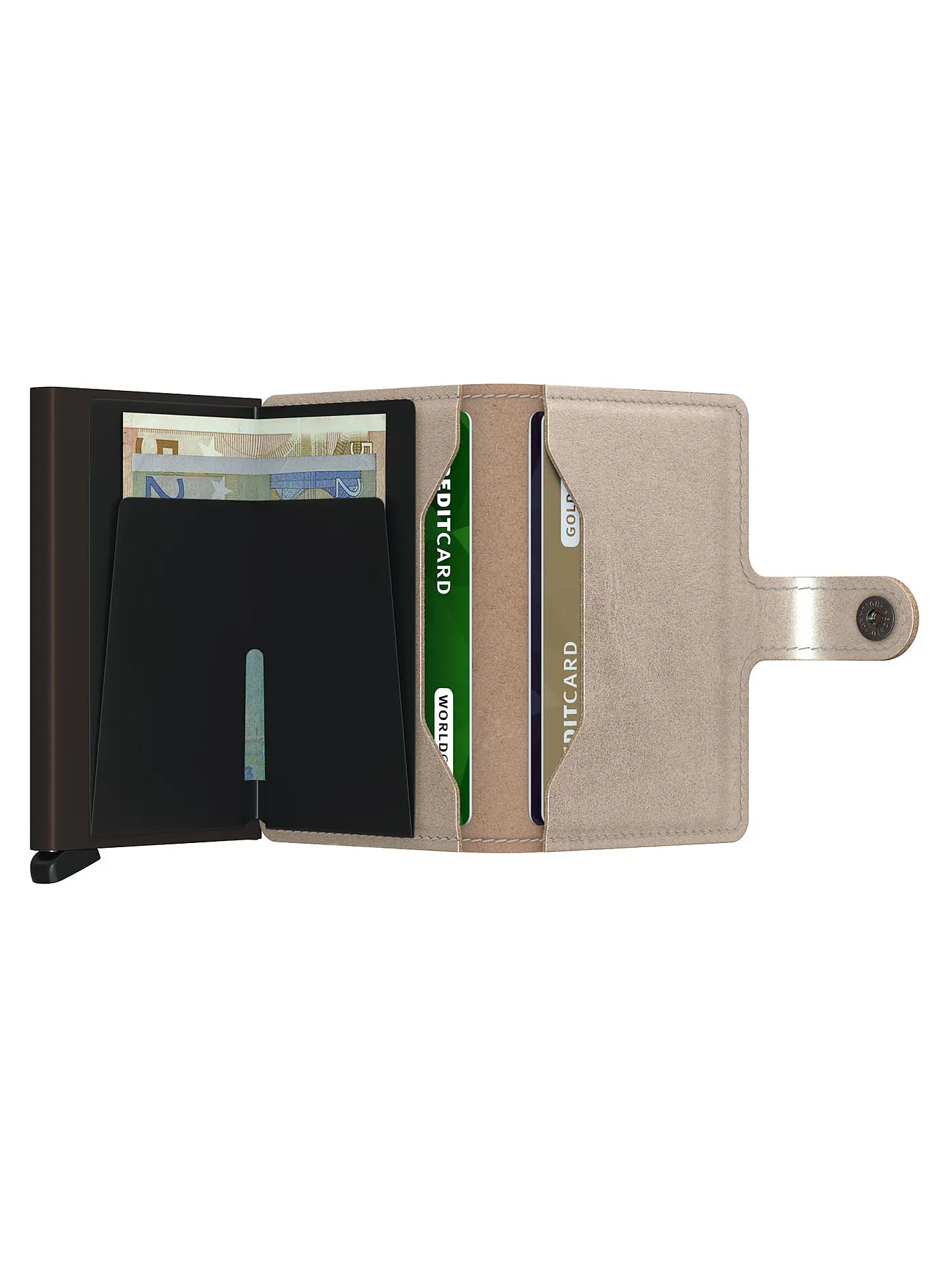 SECRID | Geldbörse - Miniwallet Metallic Mini LIla | gold